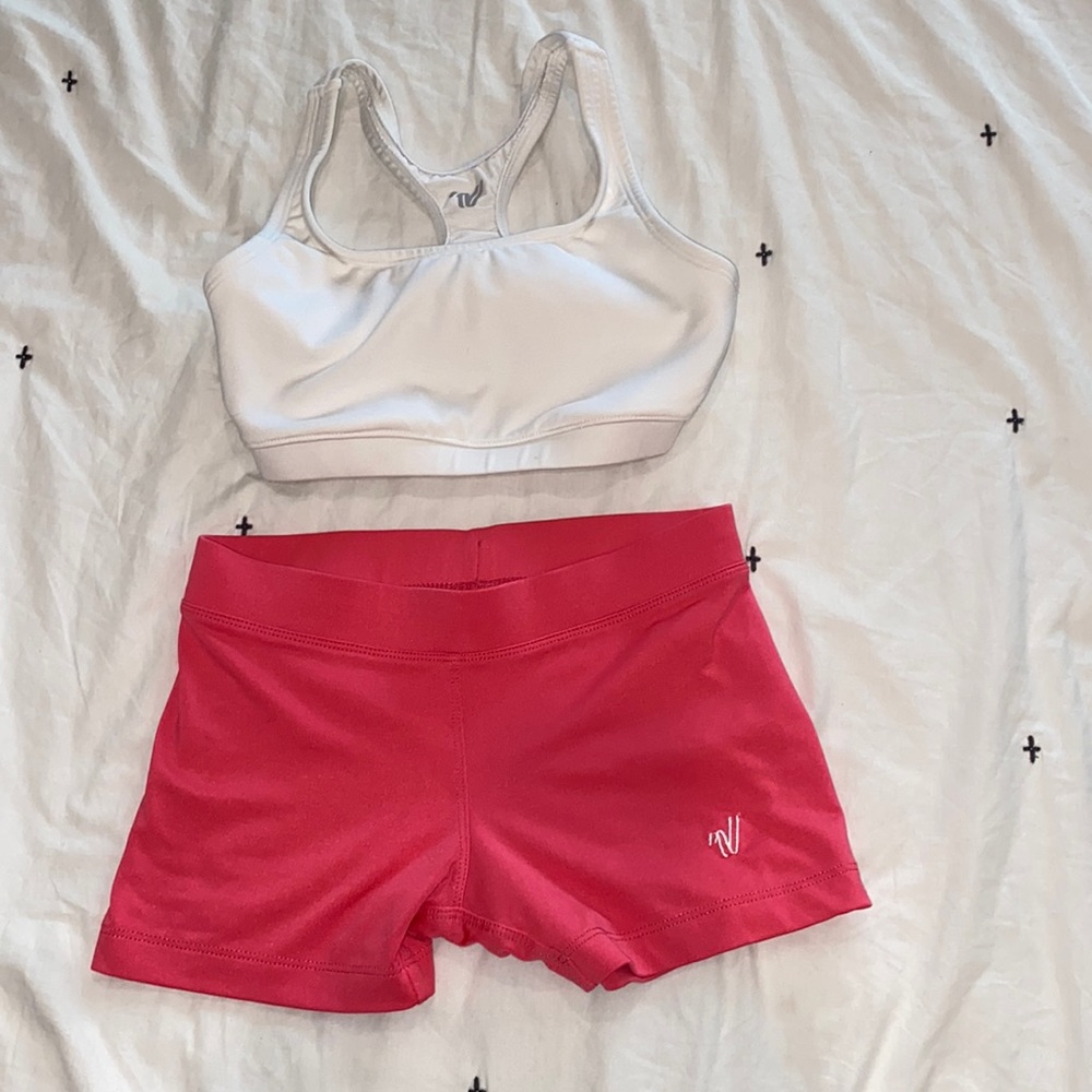 Varsity Motionflex Spanks. Size XS. Pink. Varsity Sports Bra Size Small